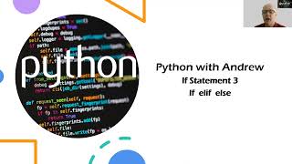 Python If Statement - Multiple selections - if elif else statement