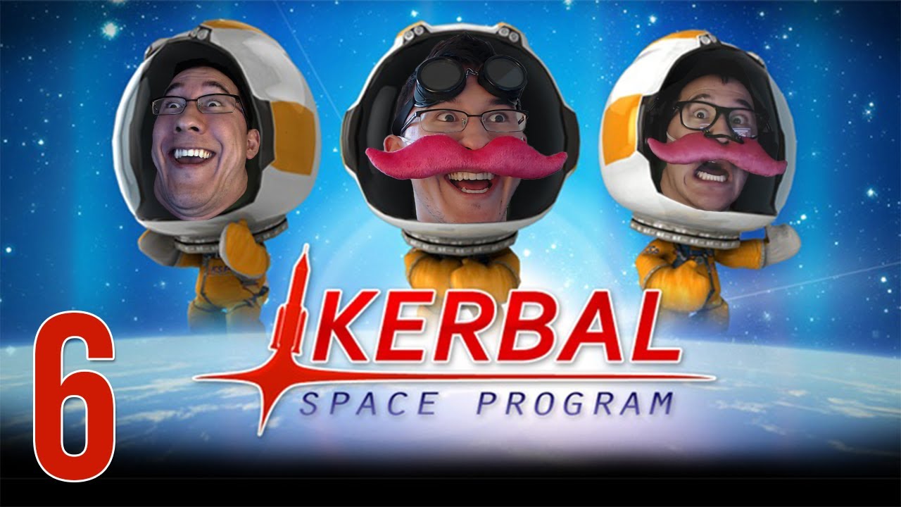 Kerbal Space Program | Part 6 | WE LANDED (AND ARE ALIVE) ON THE MUN ...