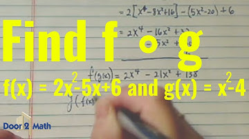 COMPOSITE FUNCTIONS EXPLAINED FAST | Tricky Example | Pre-Calculus