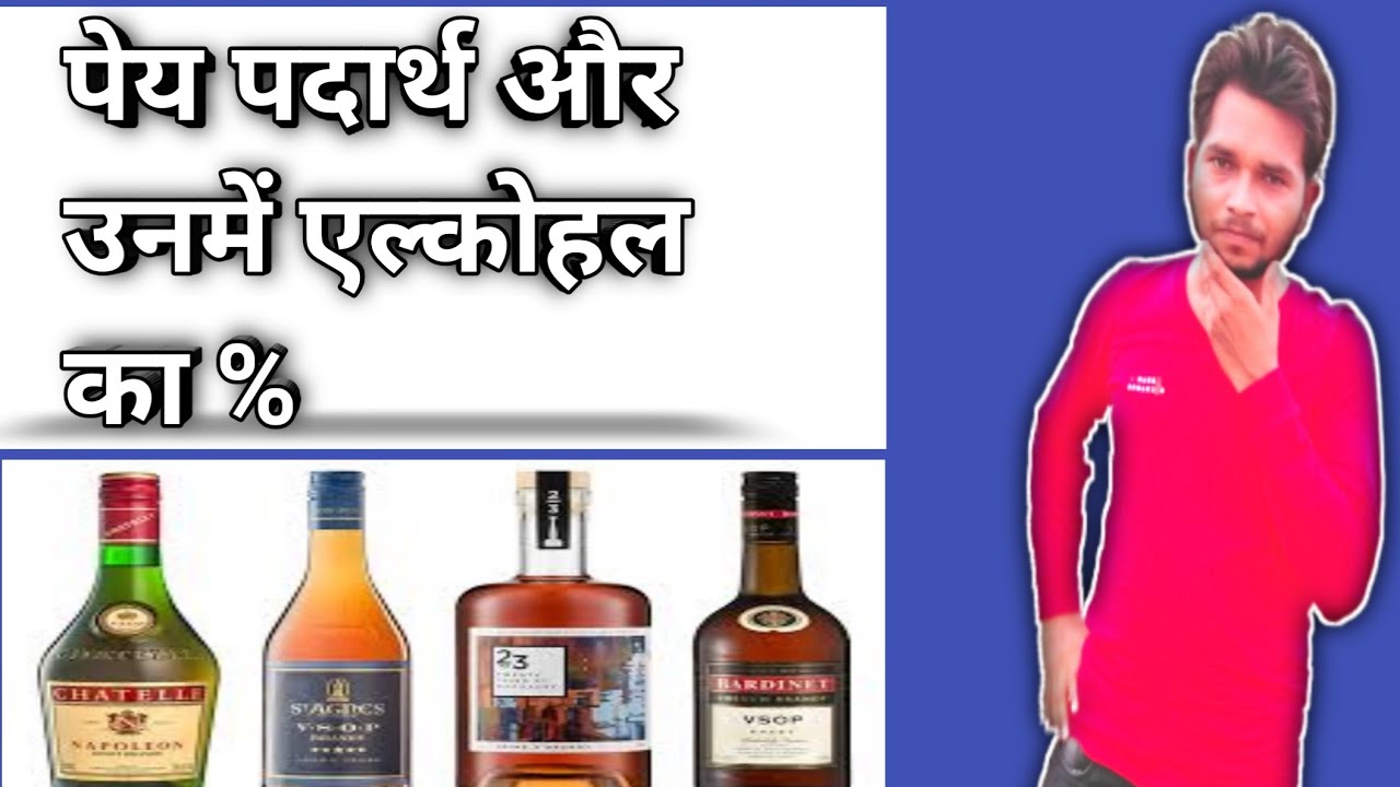 Content of alcohol in various drinks//Top 10 Alcoholic Drinks in India