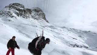 La Plagne 2016 Skistart