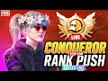 🔴 LIVE | Conqueror Rank Push to Top 100 | PUBG Mobile 🏆