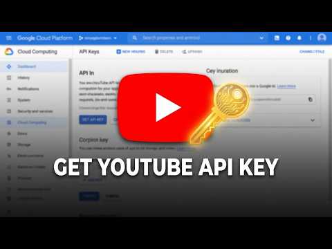 How to Get a YouTube API Key in 2026 (Complete Beginner Guide) | Enable YouTube Data API v3