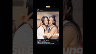 I bet Hyeri knew we will go crazy with this like😂🤭 #hyeri #chungsubin #friendlyrivalry #kdrama