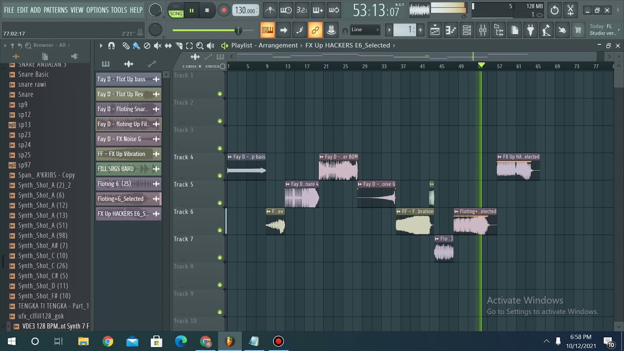 bagan remix fl studio fx up  