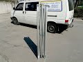 SQ40-ALU Pro 3х3 - профессиональный алюминиевый каркас гармошка для шатра раздвижного