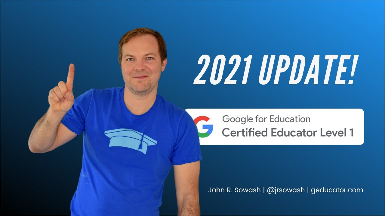 The Level 1 Google Educator exam has changed a LOT (2021 update) - YouTube