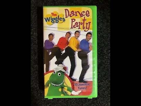Opening To The Wiggles Dance Party 2001 VHS 2002 Reprint