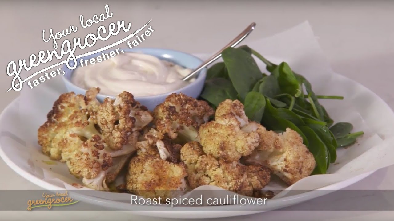 Roast Spiced Cauliflower - YouTube