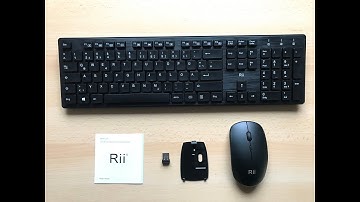 Unboxing Rii Wireless Keyboard and Mouse Set