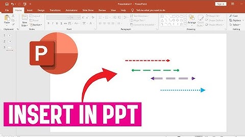 Hoe u een kleurrijke stippel- of gestippelde pijl in PowerPoint invoegt