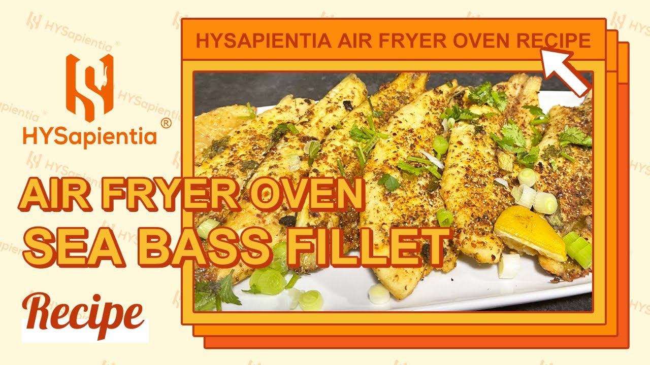 Golden and Delicious Air Fryer Sea Bass Fillet HYSapientia Air Fryer