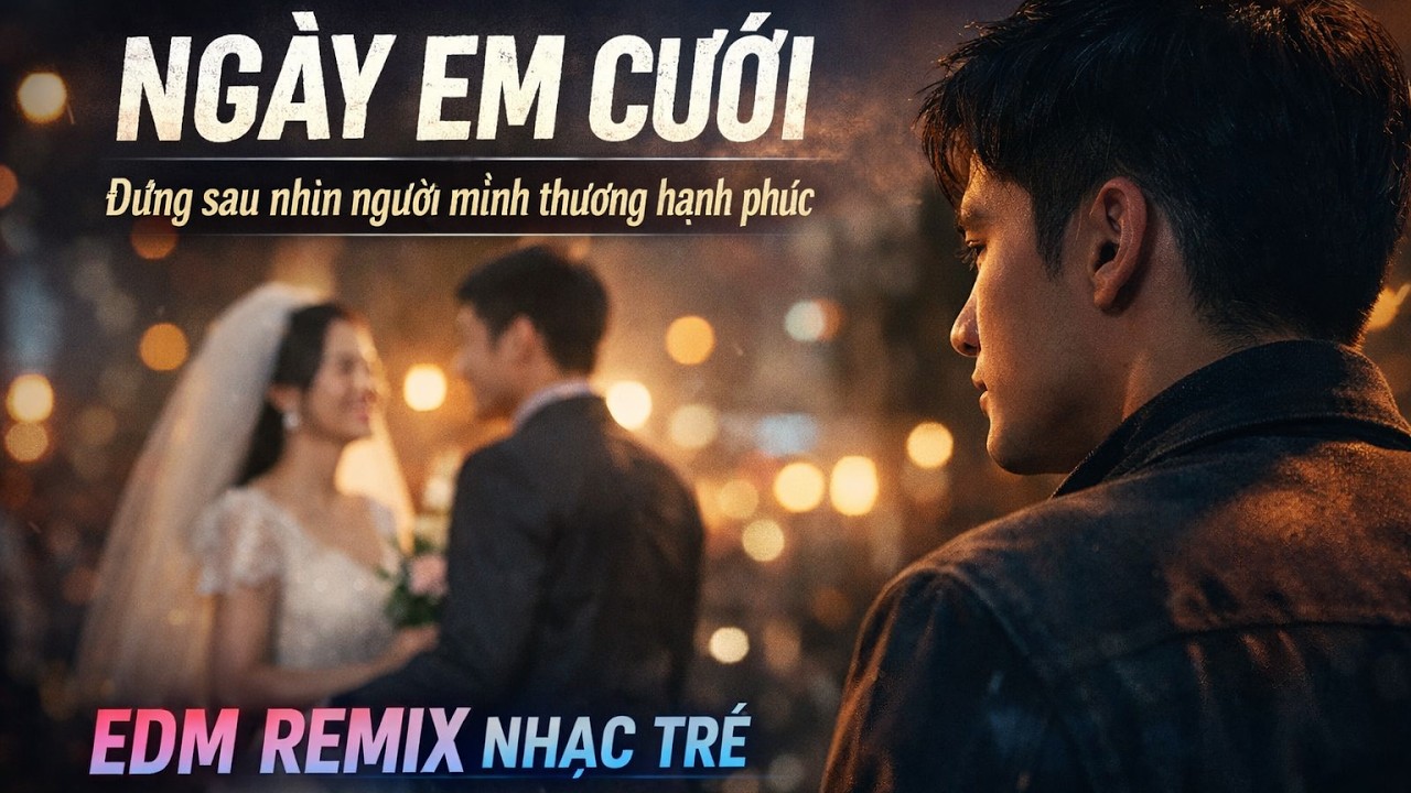 NGÀY EM CƯỚI | Đứng sau nhìn người mình thương hạnh phúc | EDM Remix Nhạc Trẻ