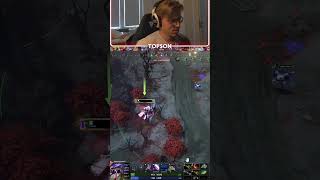 When Topson Literally Didn't Expect This SHOT in Dota 2 #outplay #dota2 #gaming #outplayed