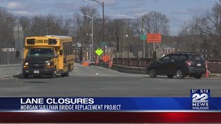 Expect traffic delays on Morgan-Sullivan Bridge due to ongoing replacement project