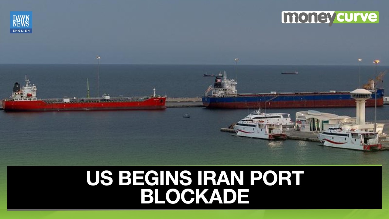 US Starts Iran Port Blockade as Oil Prices Ease on Hopes of Talks | 15 ...