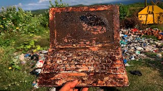 Restoration super broken old laptop | Restored computer assemblies destroyed 10 years