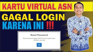 GAGAL LOGIN SAPK - Reset Password Gagal LDAP Cannnot Update Data Silahkan Coba Lagi