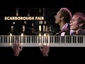 Simon Garfunkel Scarborough Fair Piano Cover Sheet Music