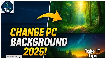 How to Change Desktop Background in Windows 11/10 (2025) | Quick& Easy | Change Wallpaper in Windows