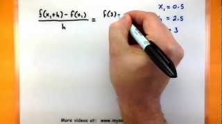 This video covers how to find the average rate of change in a word
problem. for particular problem we can interpret as speed. more ...