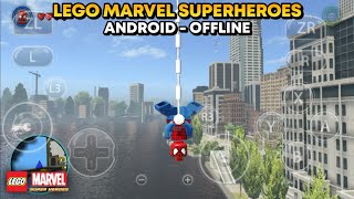 Main Lego Marvel Super Heroes di HP Android OFFLINE - Open World screenshot 2