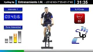 Clase Virtual Nº8 Cycling Up - Interválico Medio Ciclo Indoor by David Aguado