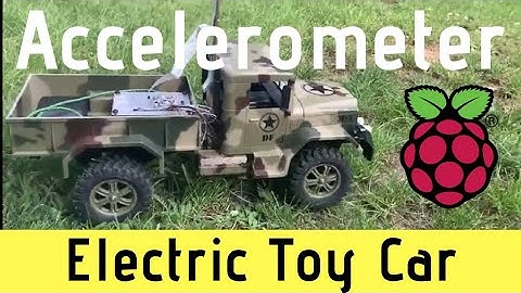 ACCELEROMETER Controlled Electric Toy Car | Raspberry Pi | Electric Vehicle Projects