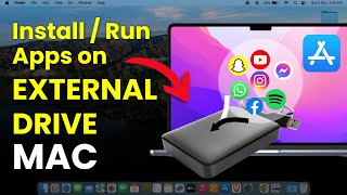 Mac पर बाहरी हार्ड ड्राइव से ऐप्स इंस्टॉल करें और चलाएँ - सभी Mac M1, M2, M4 के लिए screenshot 4