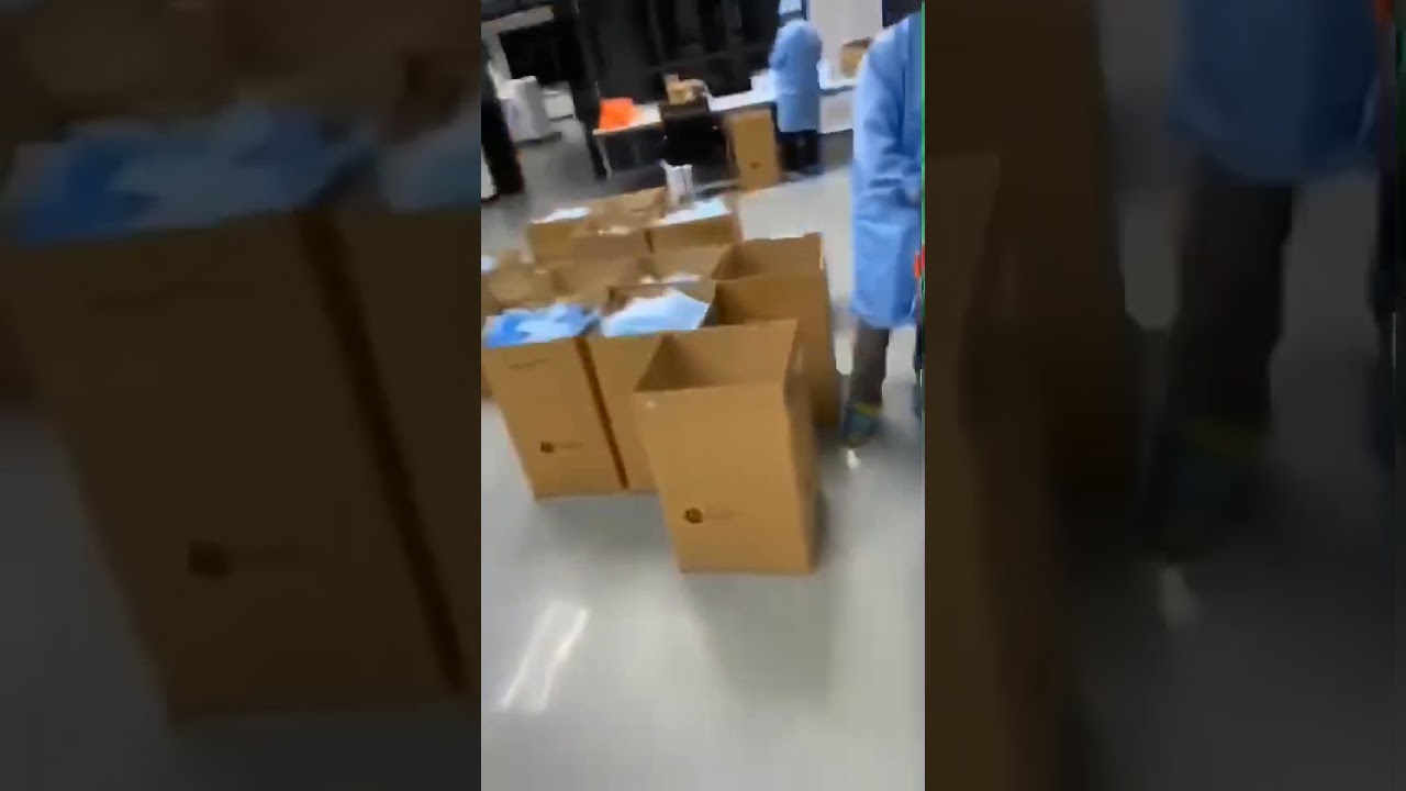 production line of Masks