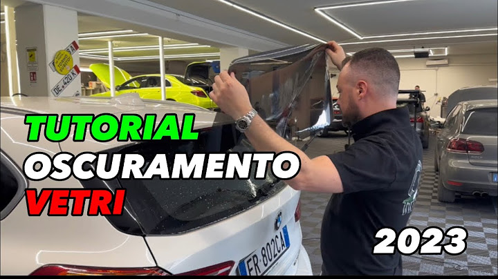 TUTORIAL OSCURAMENTO VETRI 2023