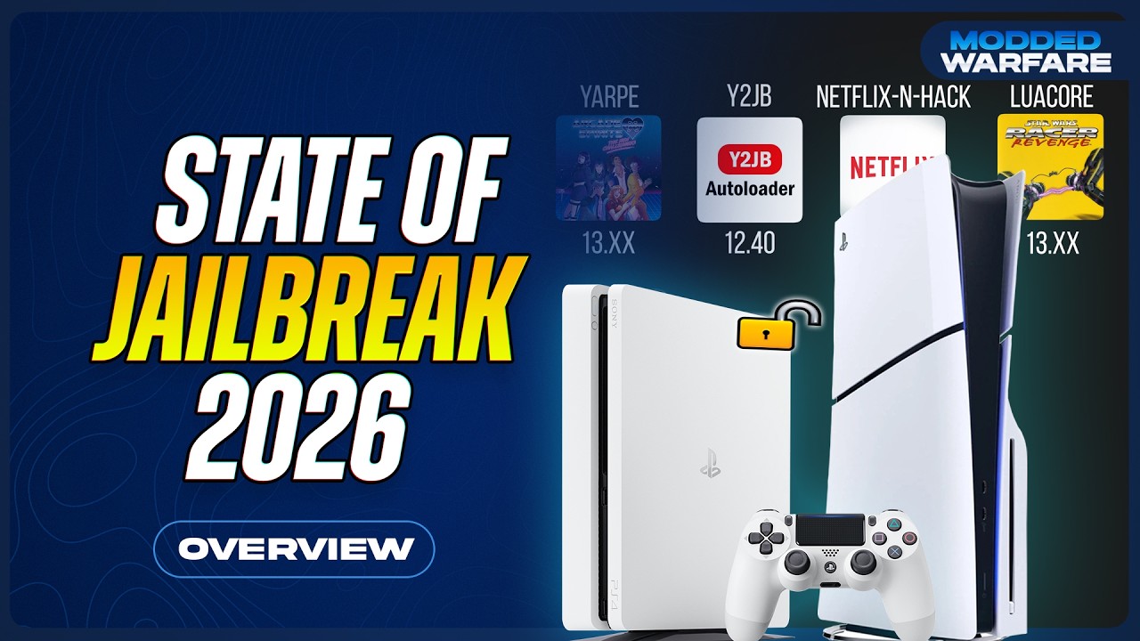 State of PS4/PS5 Jailbreak 2026 @MODDEDWARFARE
