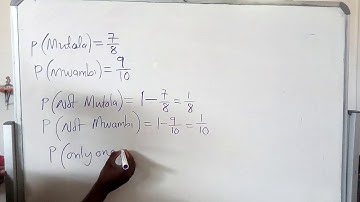 GCE 2020 paper 2 question 1(b) Probability