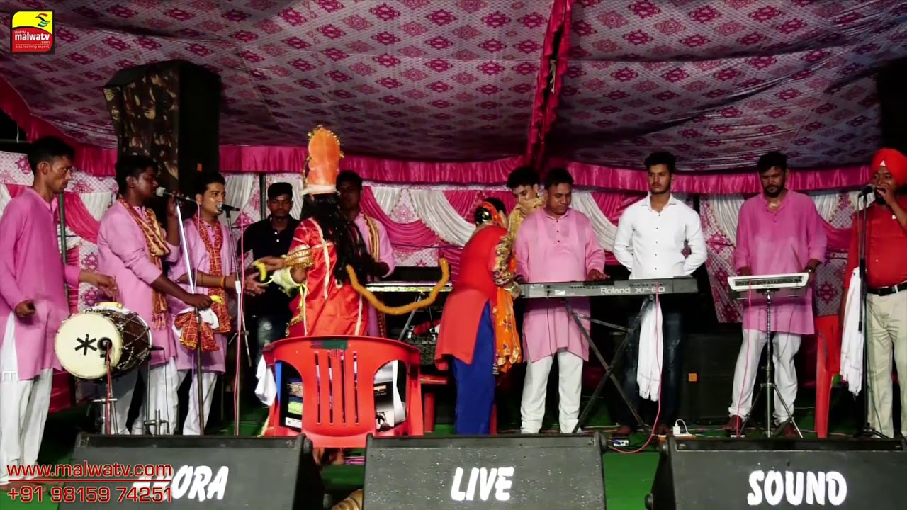 ਰਾਮ ਭਗਤ ਹਨੂੰਮਾਨ ਨੱਚਦੇ ਝੂਮ-- ਝੂਮ ਕੇ 🔴 NACHDE JHOOM JHOOM KE 🔴 AMRITA VIRK 🔴 NEW LIVE 2018