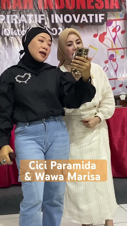 Kak Cici Paramida Baca Syair dulu makanya ganti lagu 😂 #music #dangdut #rhomairama