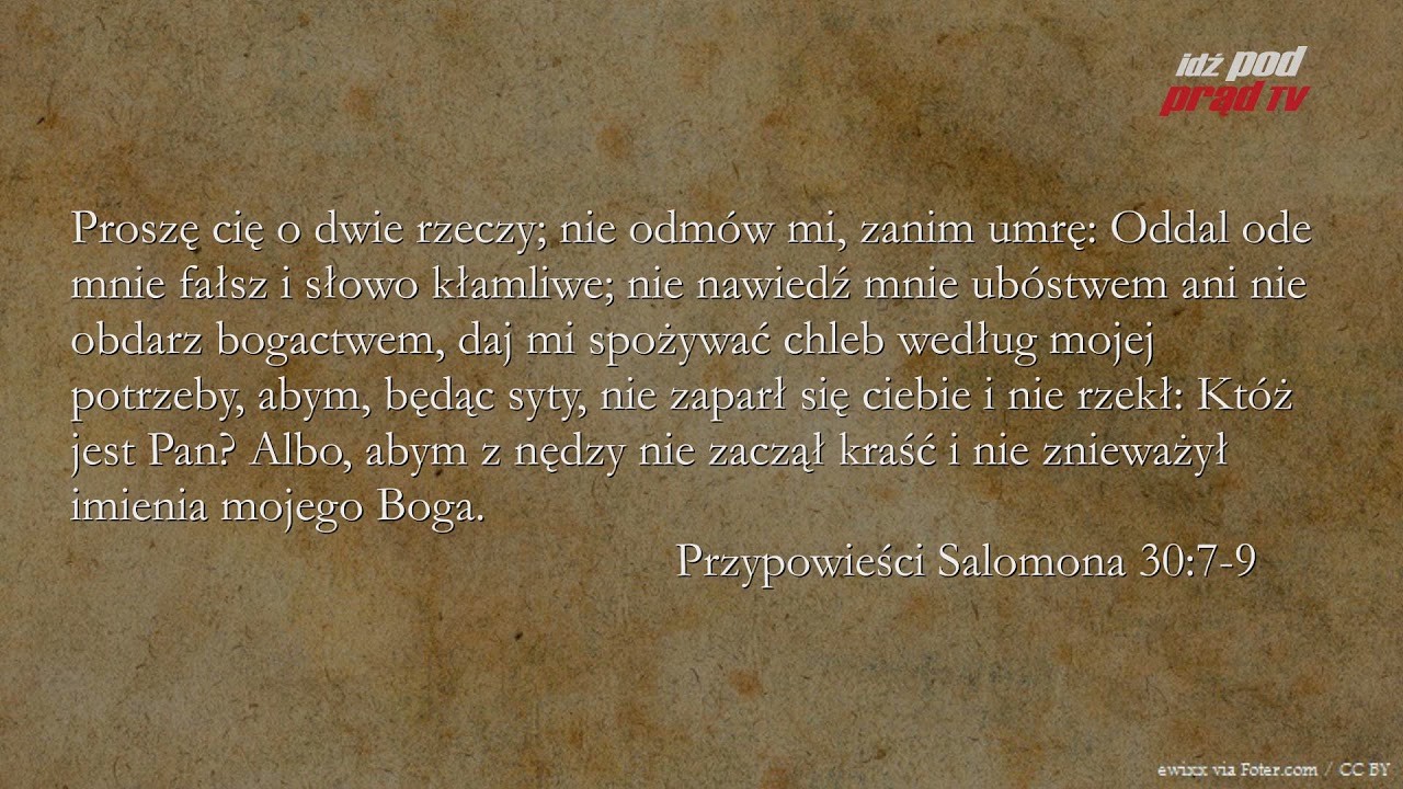 BIBLIA NA CO DZIEŃ: Przypowieści Salomona #30 cz.1 episode artwork