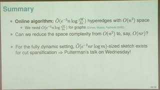 Online Algorithms for Spectral Hypergraph Sparsification