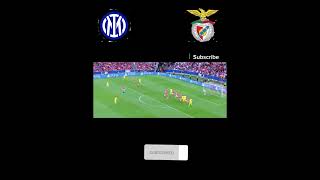 Benfice vs Inter milan UEFA champions League Quarter final 2023 #shorts #foryou #foryoupage #viral #