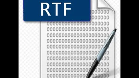 Как открыть файл с расширением RTF