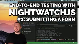 End-to-end testing with NightwatchJS #2: Submitting a form