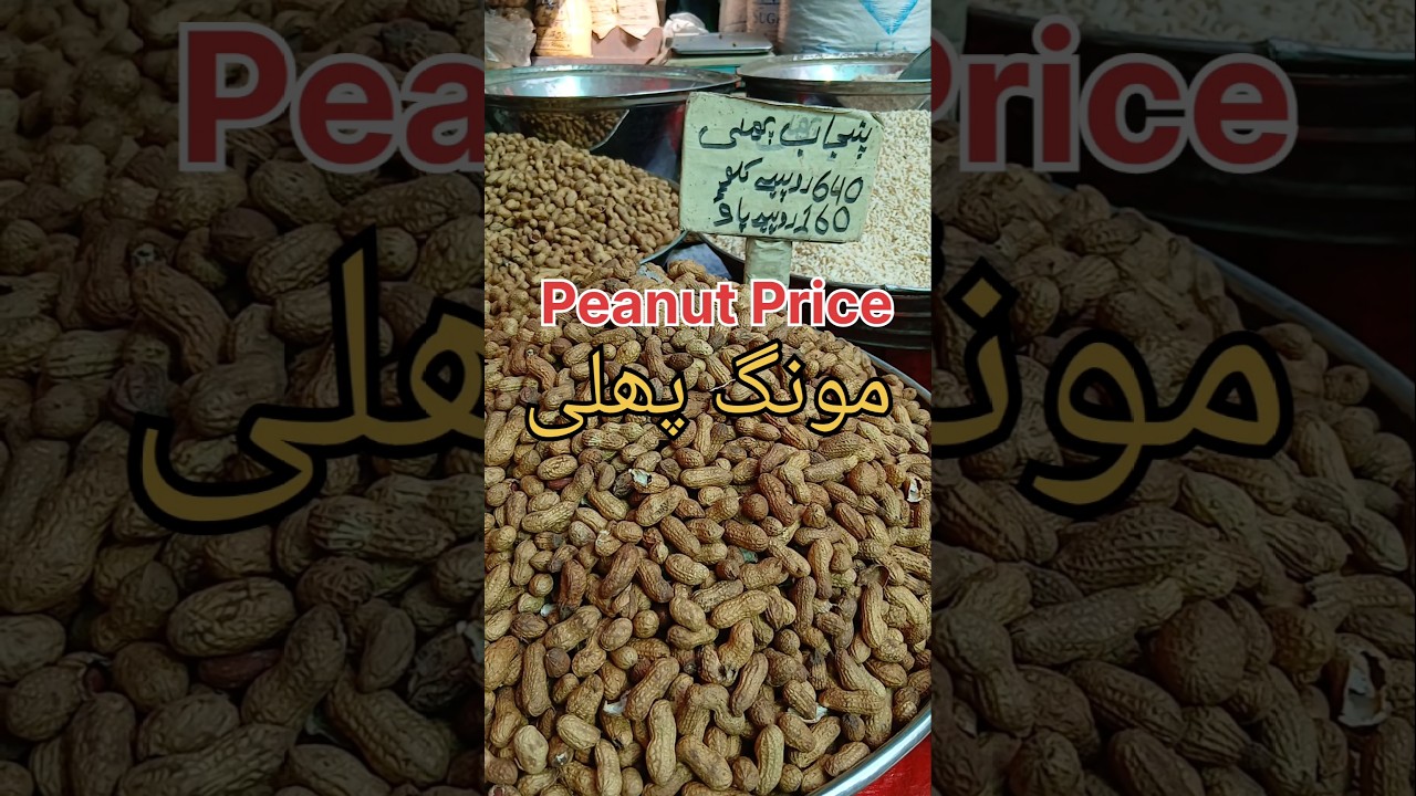 PeaNuts Price in Bolton Market Karachi 