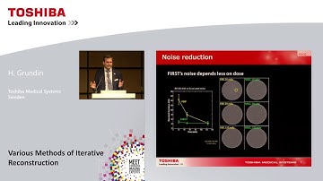 H. Grundin at ECR 2016 - "Various Methods of Iterative Reconstruction"