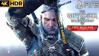 The Witcher 3 Next Gen PS5 Gameplay 4K 60FPS HDR Part 1 | Witch 3 Next Gen Update Gameplay 4K Part 1