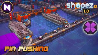 How To Do PINS Efficiently for AMETHYST 🟪 In Shapez 2 Launch 1.0 Manufacture Mode
