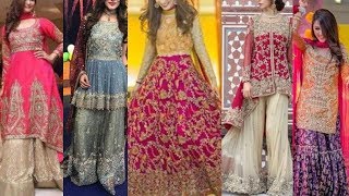 My Fav Trendy Wedding Designer Dresses Designs Mehndi/Barat/Walima |2018|