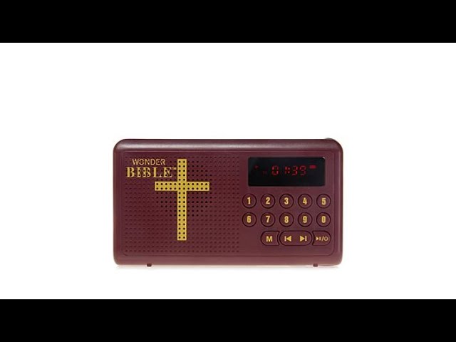 Wonder Bible Audio Player Deluxe Set with Meditation Tra...