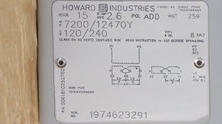 Transformer Nameplates