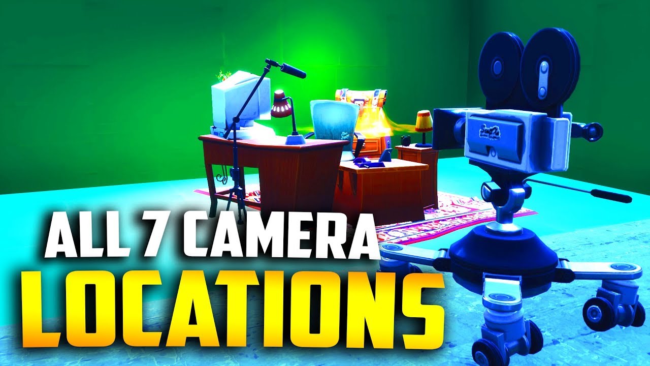 All 7 Film Camera Locations Dance In Front Of Seven Different Film - all 7 film camera locations dance in front of seven different film cameras fortnite camera spots