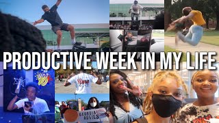 PRODUCTIVE WEEK IN THE LIFE OF AN HBCU STUDENT: CRATE CHALLENGE, ORG FAIR, STUDIO SESSION | EP 22