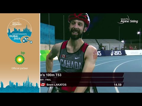Men's 100m T53 Final | Dubai 2019